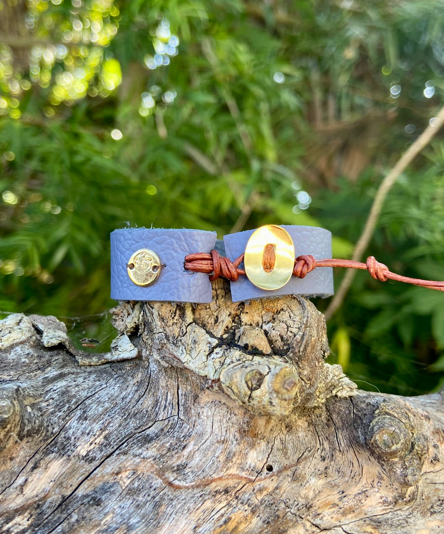 Peace Baby Leather Bracelet