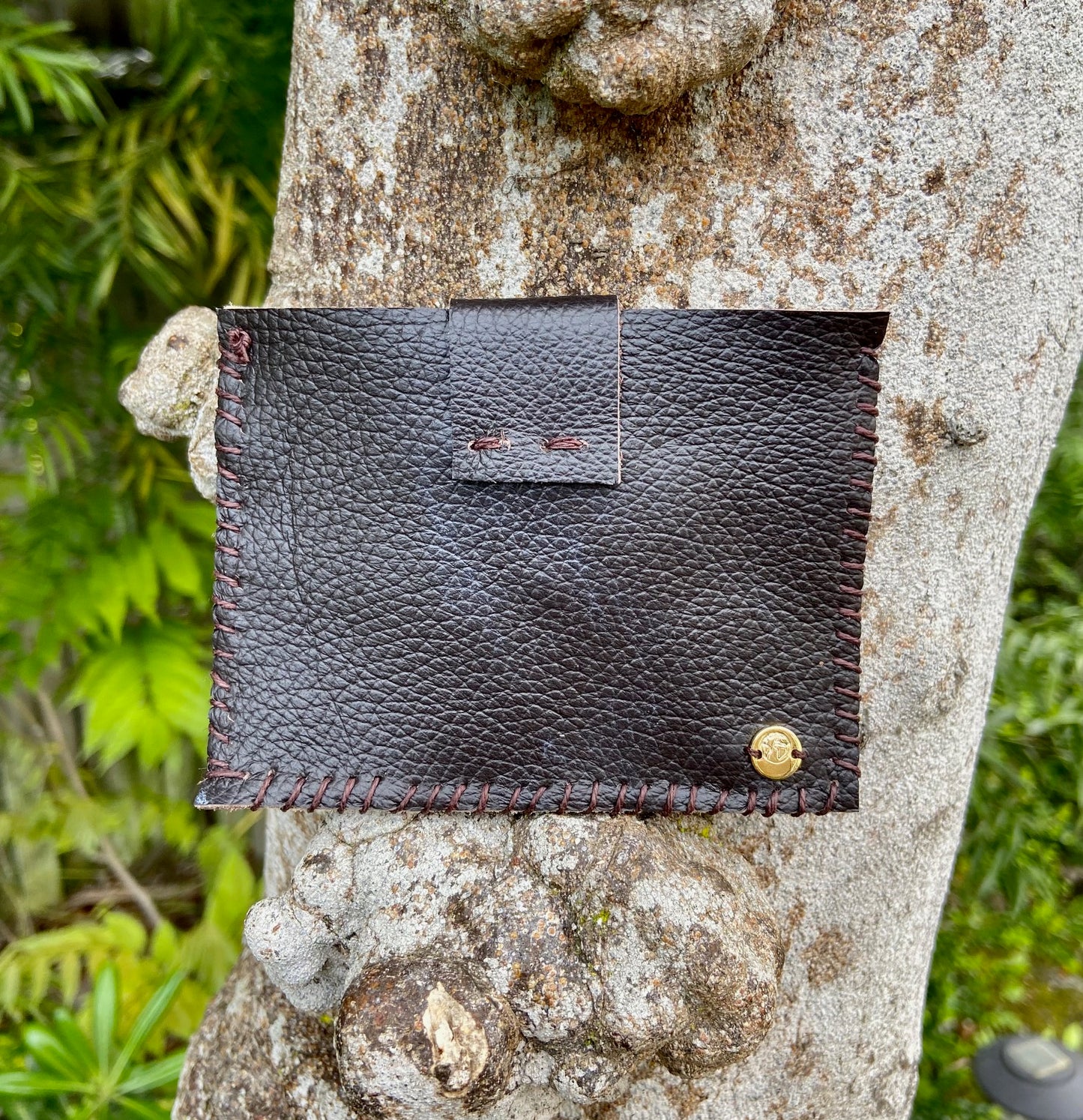 Gold & Brown Pocket Pouch