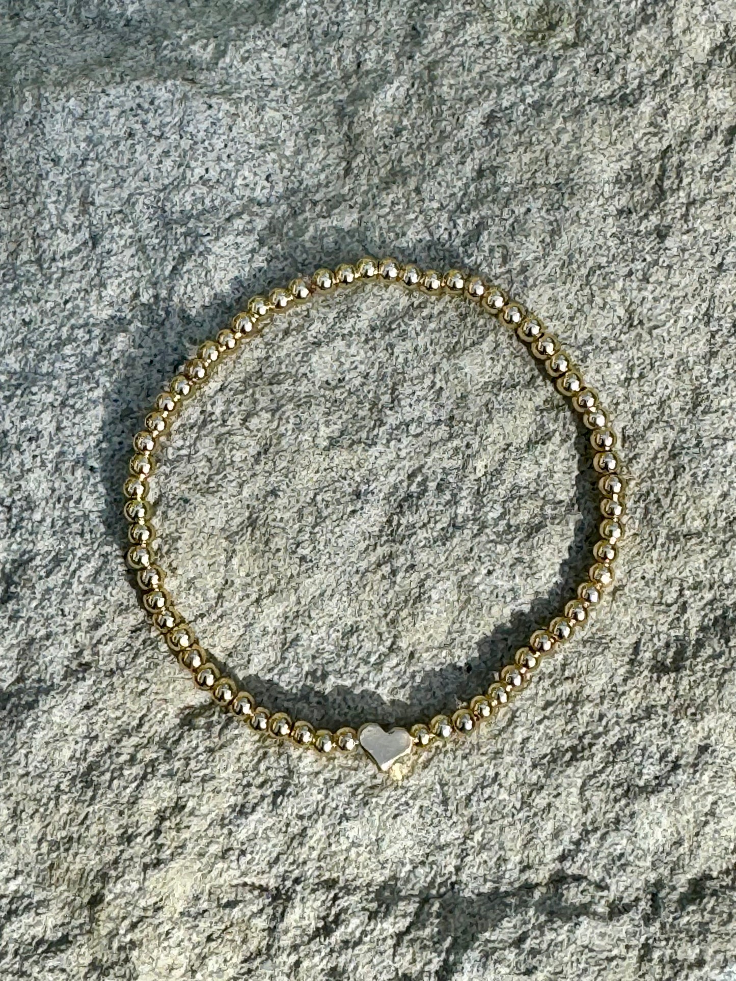 Gold Sweetheart Infinity Bracelet