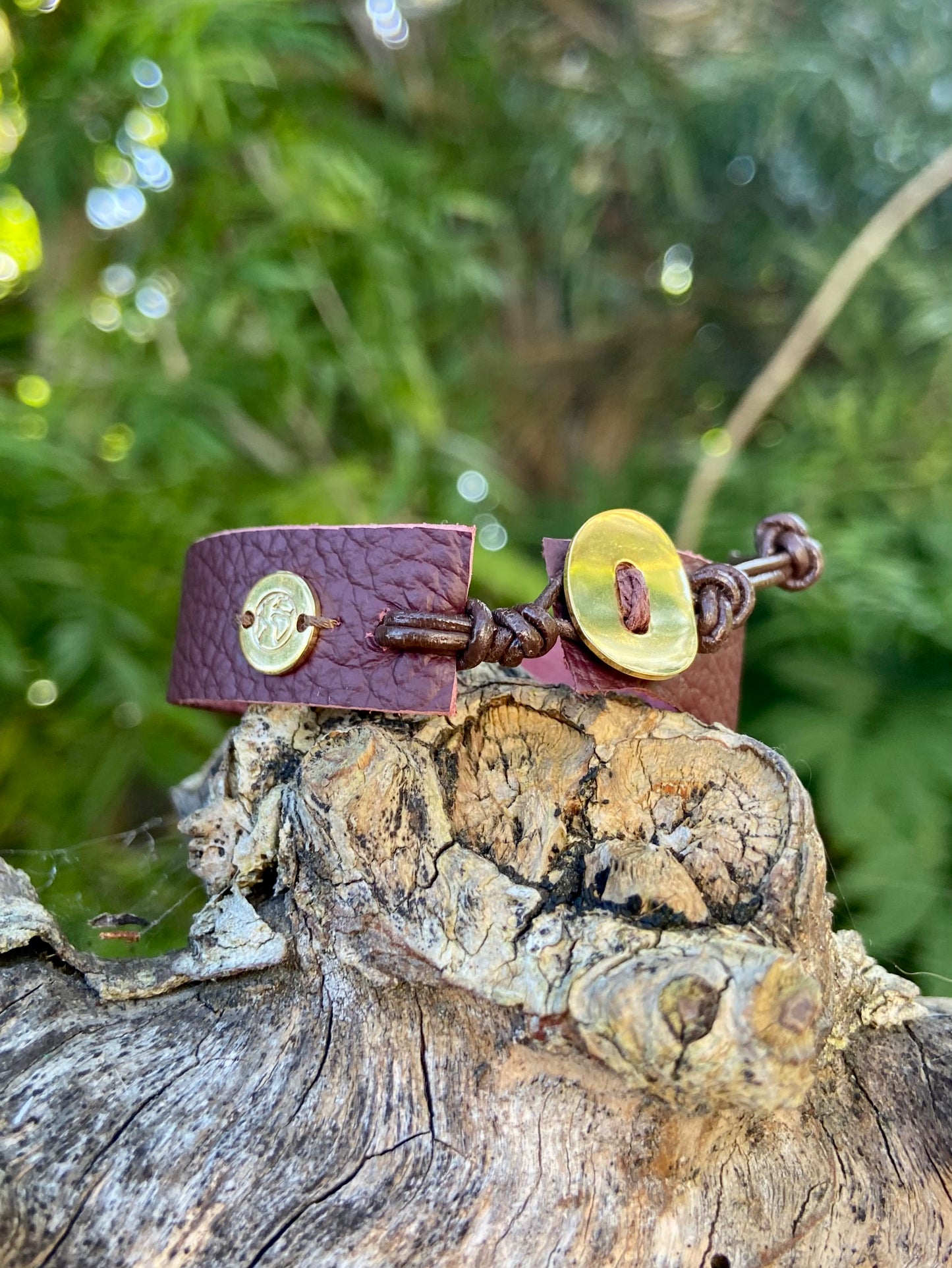 Sweetheart Leather Bracelet